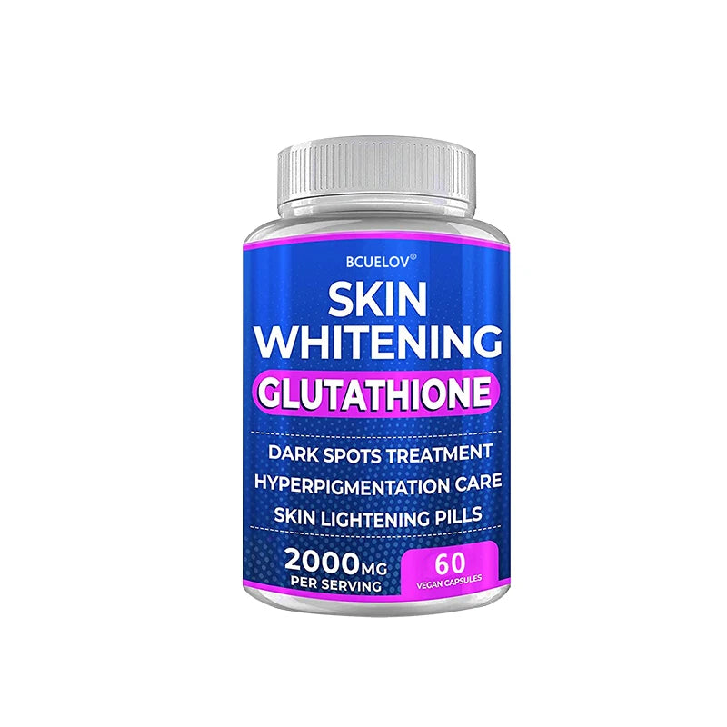 Turmeric Bearberry Vitamin Glutathione Skin Lightening Pills - 2000 mg