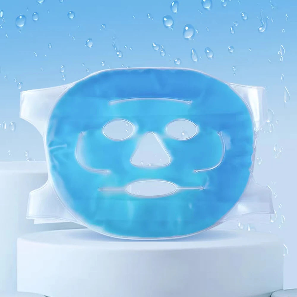 Hot & Cold Gel Face Mask – Cooling Eye Mask for Skin Tightening, Spa, and Sleep Therapy
