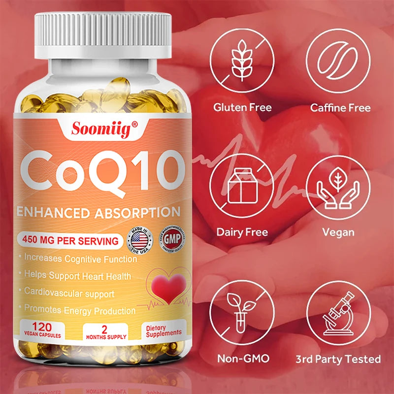 CoQ10 450mg Capsules