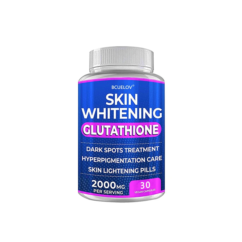 Turmeric Bearberry Vitamin Glutathione Skin Lightening Pills - 2000 mg