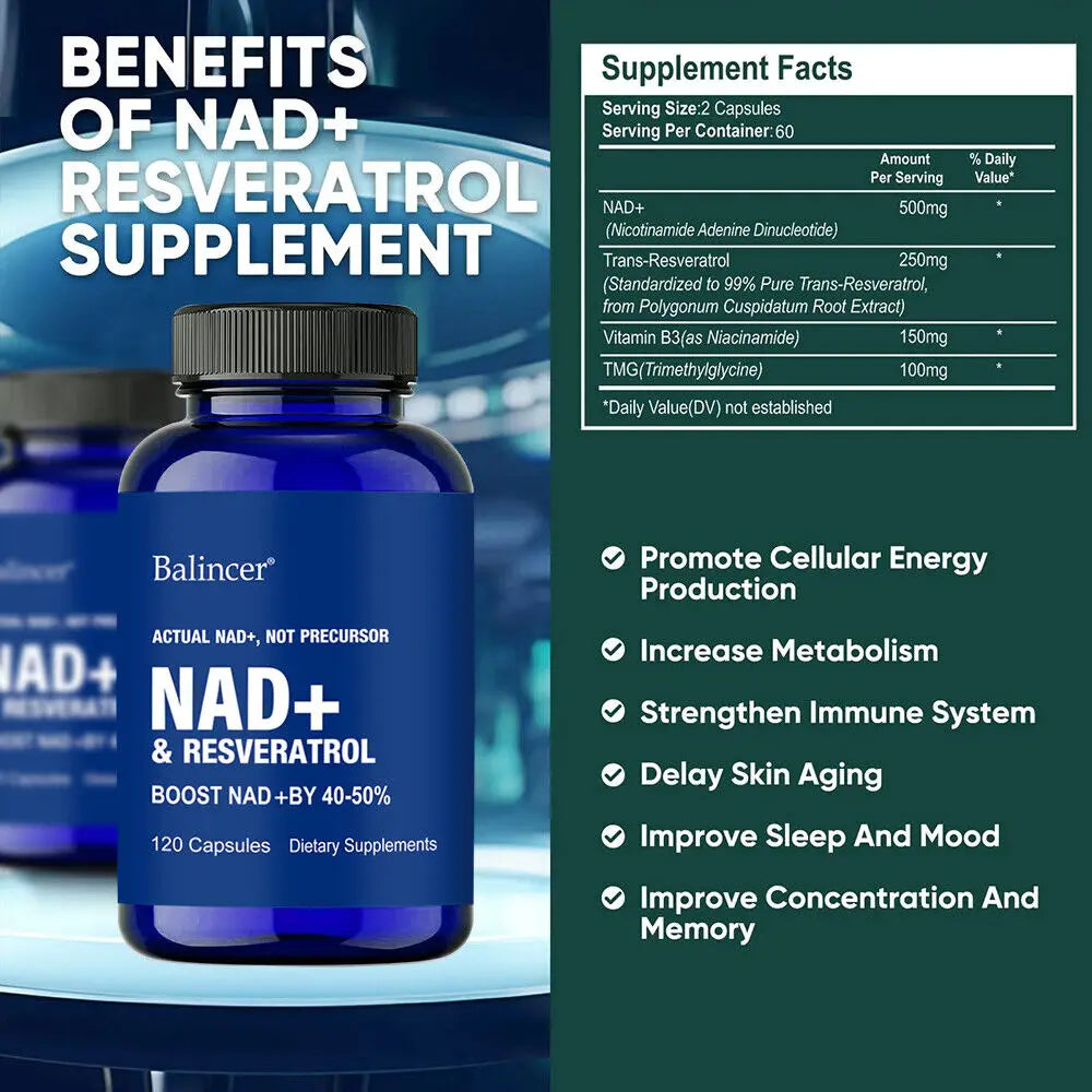 NAD + Resveratrol