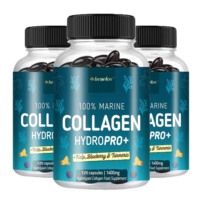 Hydrolyzed Marine Collagen – HYDROPRO Advanced Formula for Skin, Hair, Nails & Joint Support