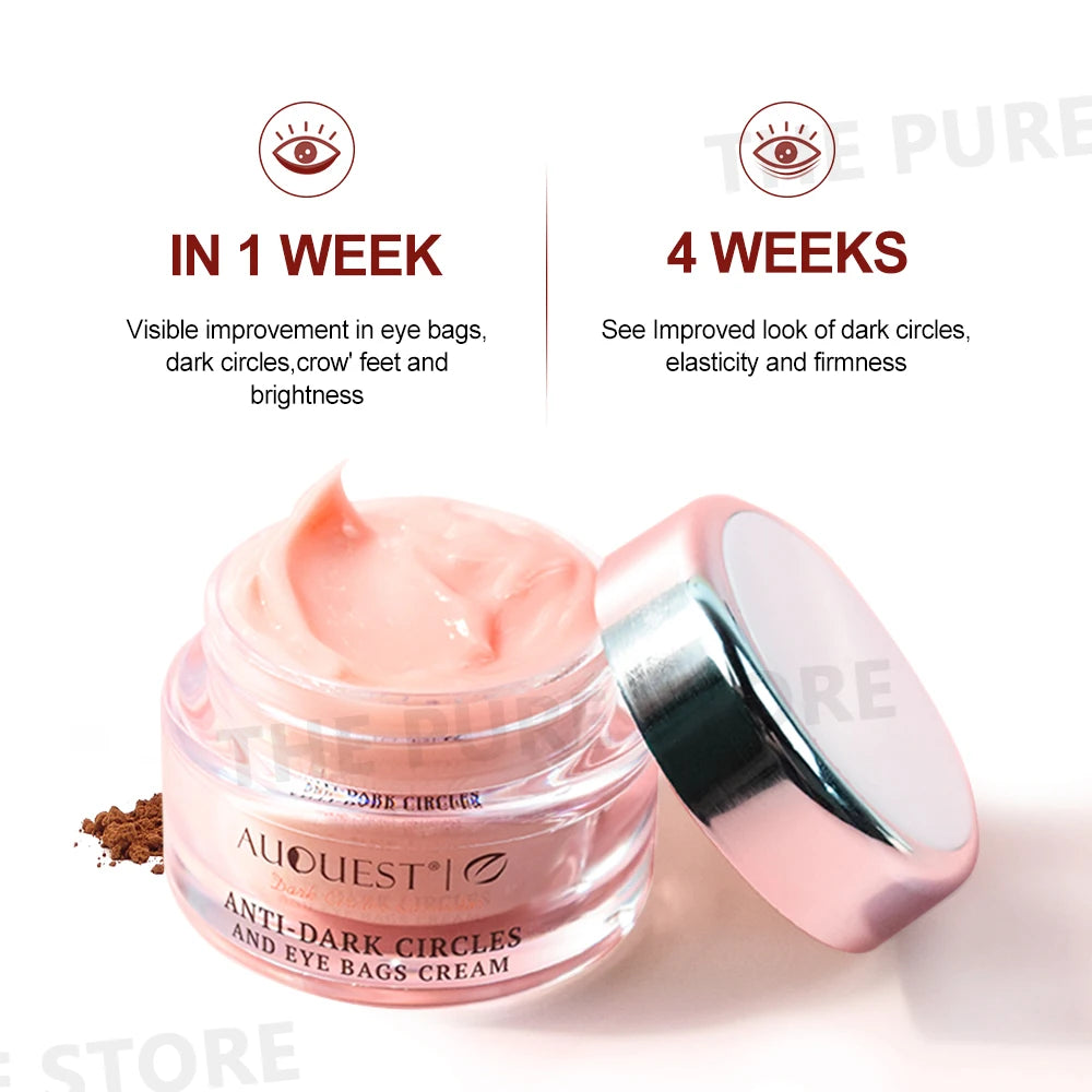 AUQUEST Eye Cream – Brightening, Firming & Dark Circle Treatment with Caffeine & Peptides