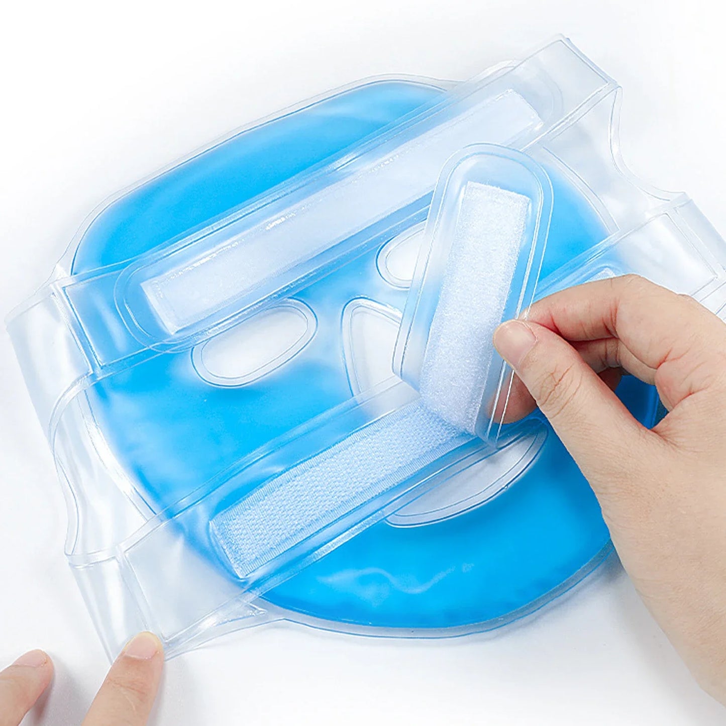 Hot & Cold Gel Face Mask – Cooling Eye Mask for Skin Tightening, Spa, and Sleep Therapy