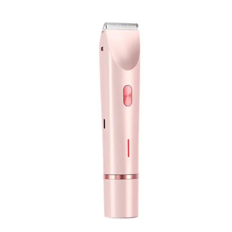 Portable Double-Head Electric Shaver for Women – USB Rechargeable, Washable Travel Razor
