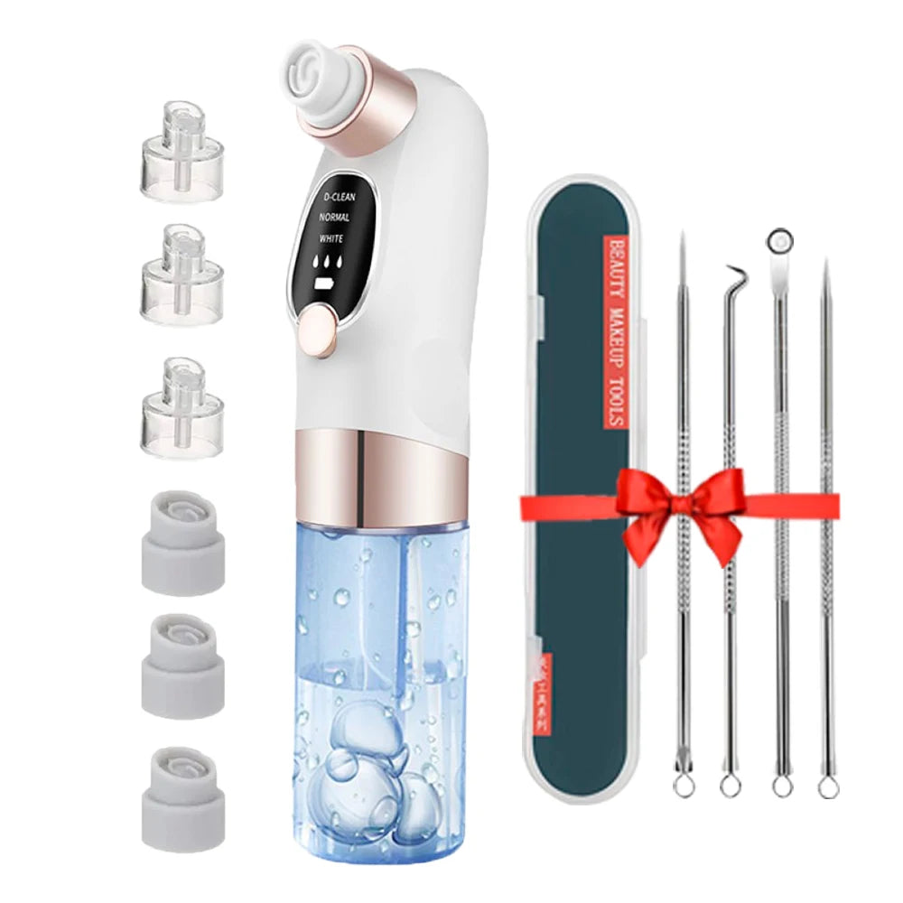 Electric Blackhead Remover Pore Vacuum – USB Rechargeable Face Cleaner for Acne & Blackhead Removal
