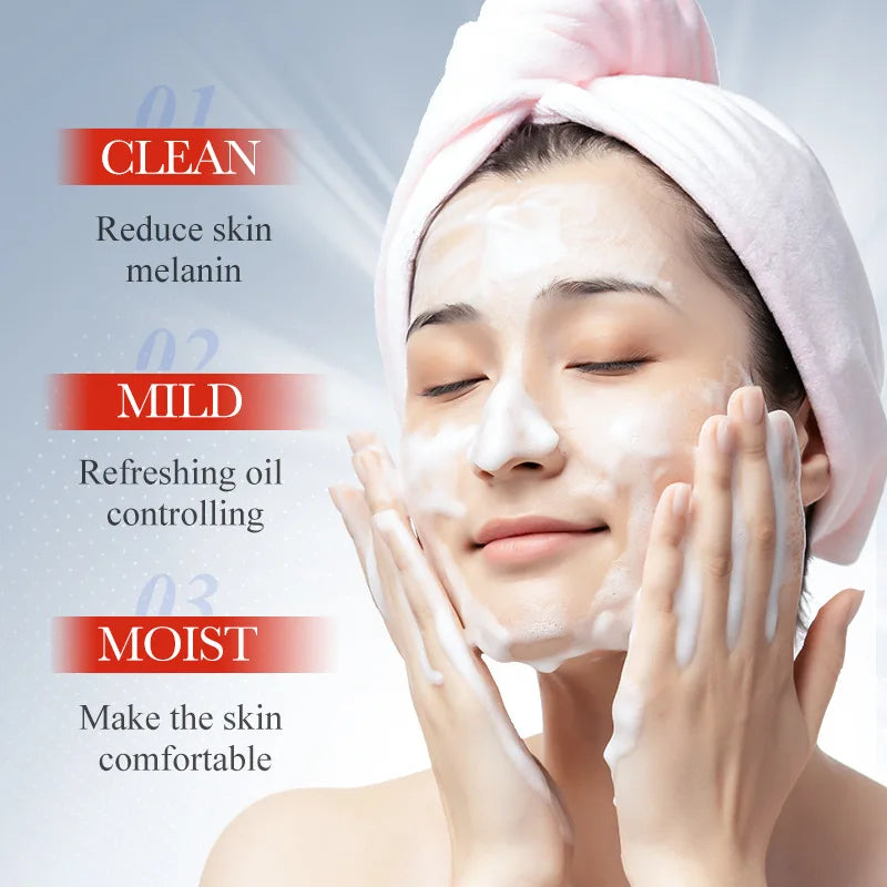 Kojic Acid Facial Cleanser – Gentle Oil Control & Deep Moisturizing Face Wash (100ml)