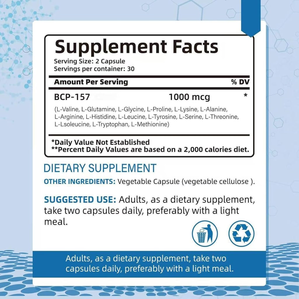 Viseaga Health Body Protection Compound (BPC-157)