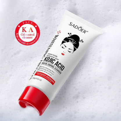 Kojic Acid Facial Cleanser – Gentle Oil Control & Deep Moisturizing Face Wash (100ml)