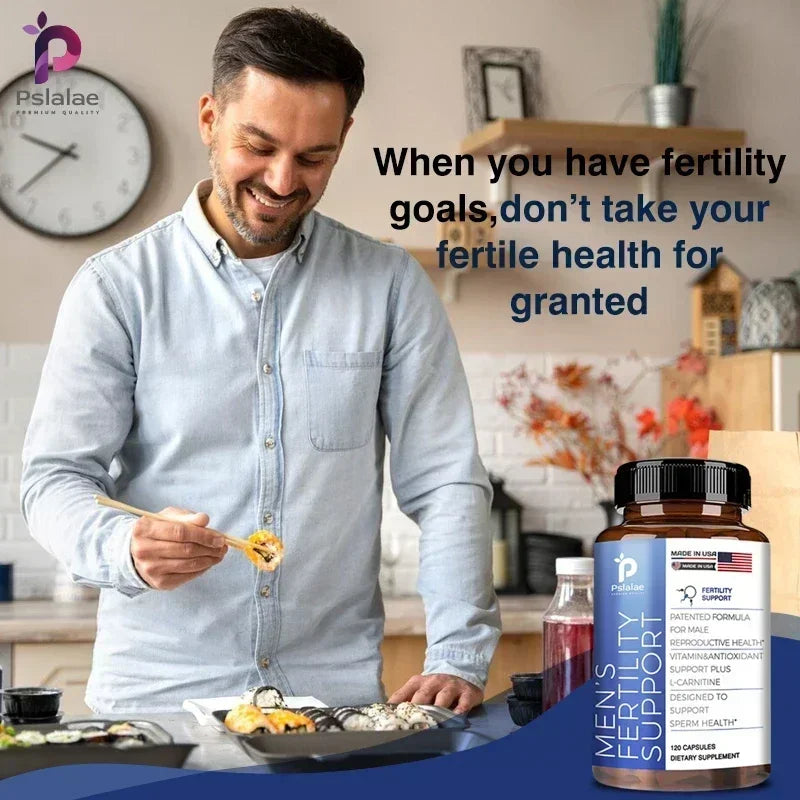 Men’s Fertility Supplement – Boosts Sperm Quality, Motility, Count & Vitality