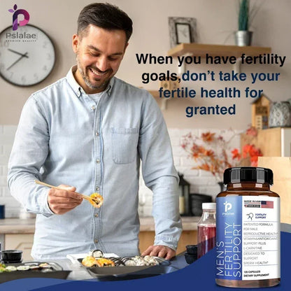 Men’s Fertility Supplement – Boosts Sperm Quality, Motility, Count & Vitality