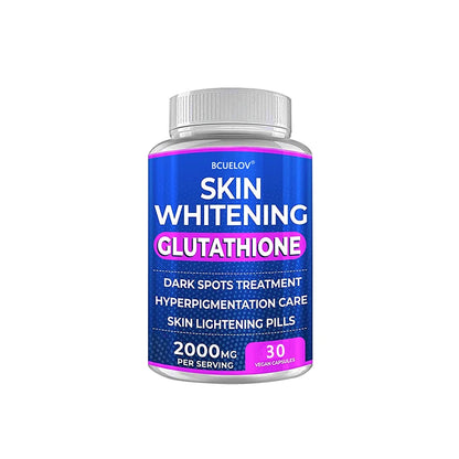 Turmeric Bearberry Vitamin Glutathione Skin Lightening Pills - 2000 mg