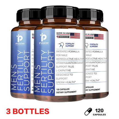 Men’s Fertility Supplement – Boosts Sperm Quality, Motility, Count & Vitality