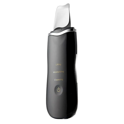 Electric Ultrasonic Skin Scrubber – Facial Spatula for Blackhead Removal, Peeling & Lifting Cleansing