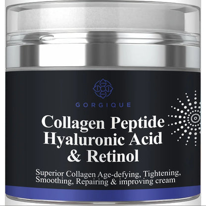 Collagen Peptide Cream Anti-Wrinkle Hyaluronic Acid And Retinol Firming And Tightening Skin Care Face Moisturizer