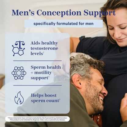 Men’s Fertility Supplement – Boosts Sperm Quality, Motility, Count & Vitality