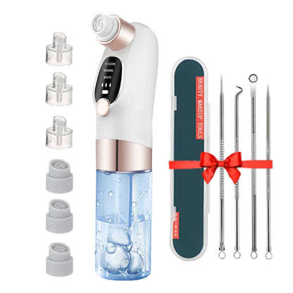 Electric Blackhead Remover Pore Vacuum – USB Rechargeable Face Cleaner for Acne & Blackhead Removal
