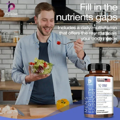 Men’s Fertility Supplement – Boosts Sperm Quality, Motility, Count & Vitality